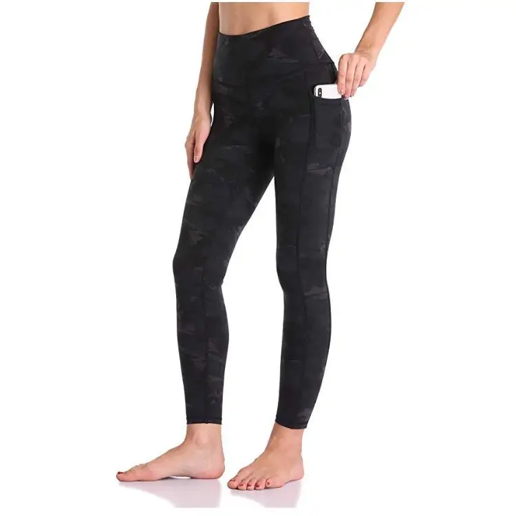 Wholesale High Waist Workout Women Tights Seamless Gym Leggings Yoga ...