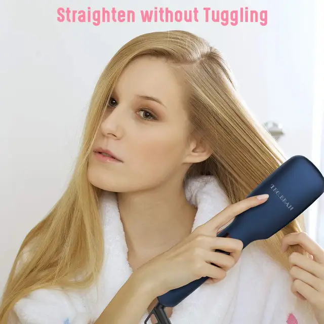 tec bean hair straightening brush