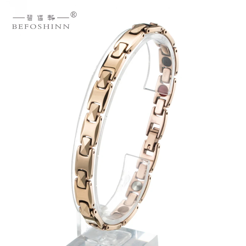 

Wholesale Price Tungsten Benefit Bio Healing Germanium Health Magnetic Bracelet