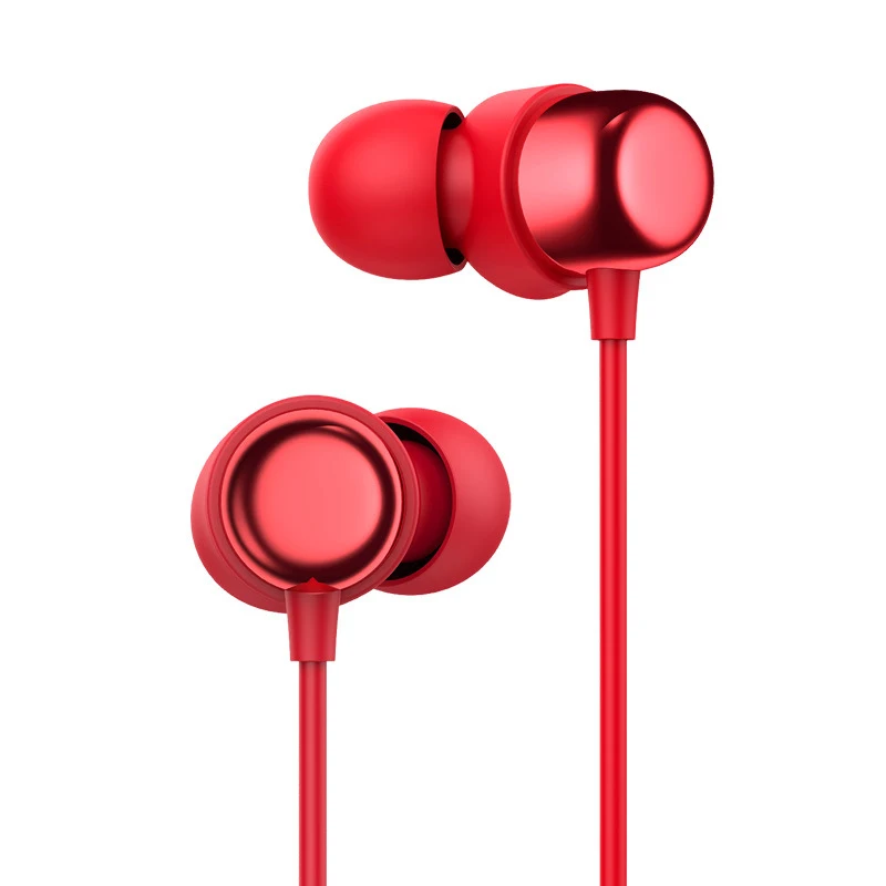

GP003 2021 I30 waterproof magnet red mini wireless earbuds comfortable long battery life neckband earphones, Black red
