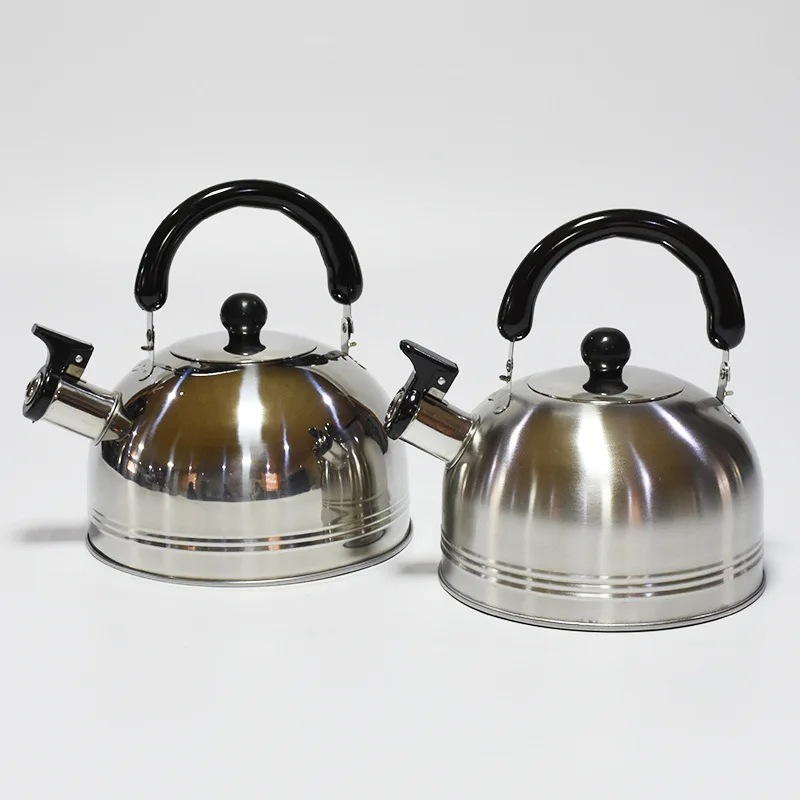 

Good quality whistling tea kettle 201 stainless steel whistle kettle silver 2l 3l 4l, Light silver & matt silver