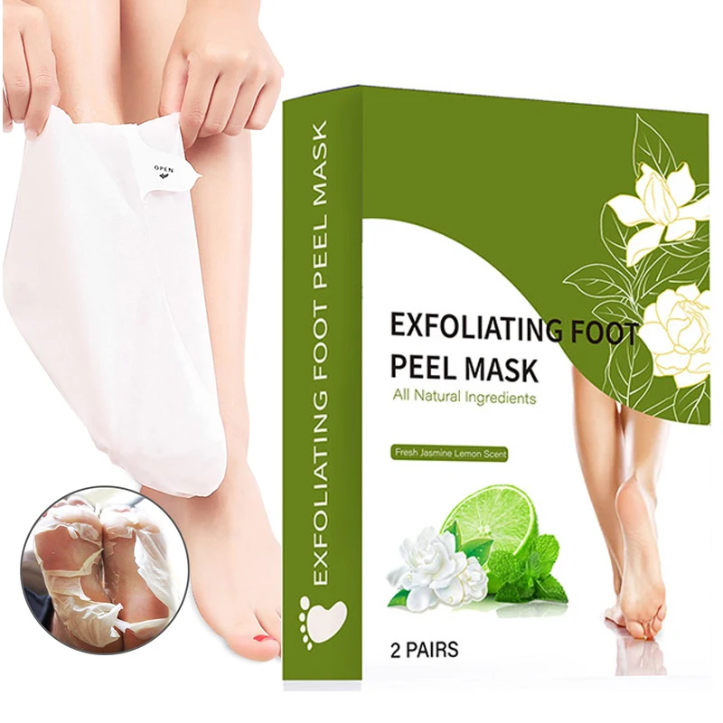 

OEM/ODM Organic Foot Peel Exfoliation Mask For Feet Dry Skin Moisturizing