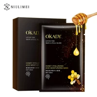 

Wholesale hyaluronic acid collagen crystal honey face sheet mask for face