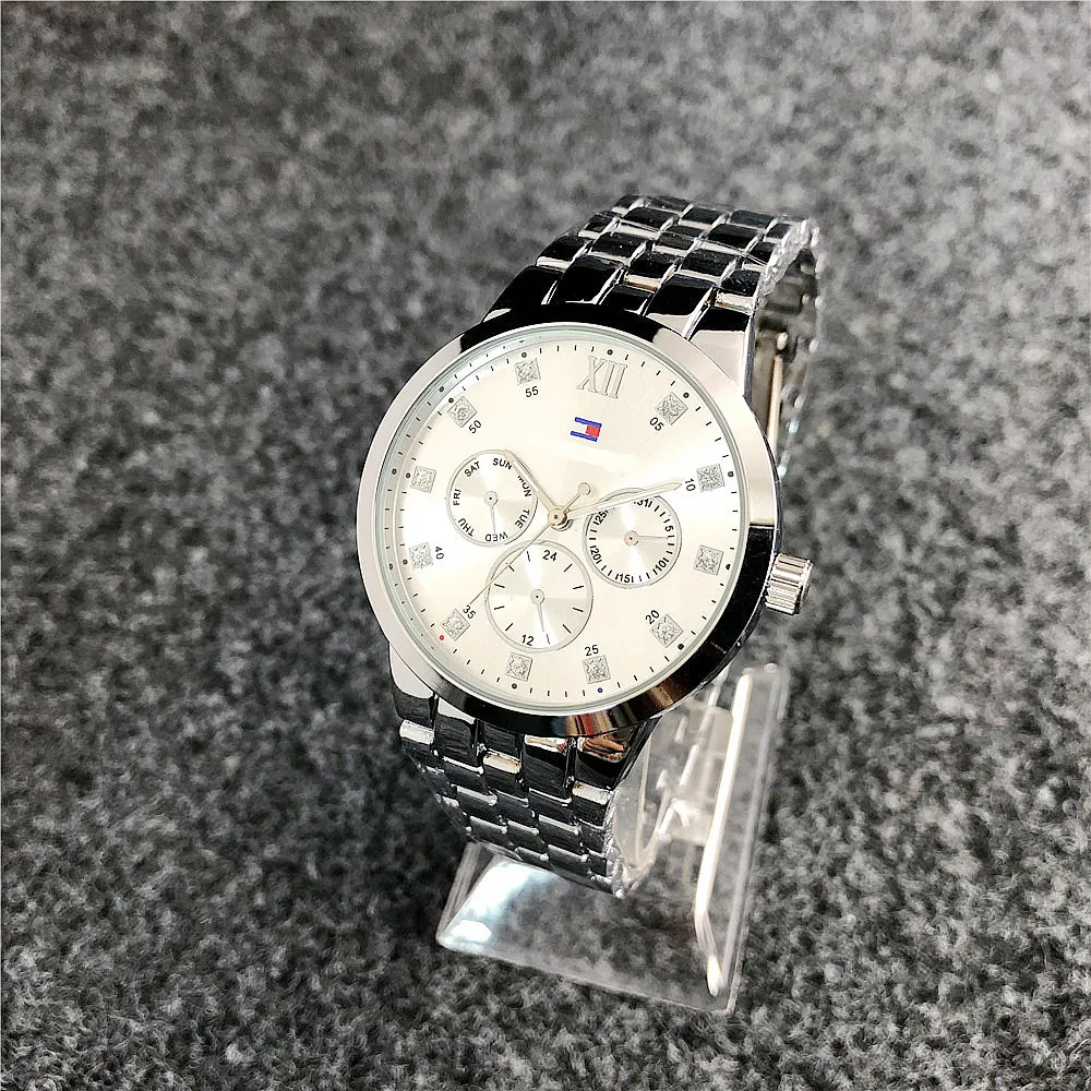 

Alloy Watch Hot Selling Style New Fashion Design 3atm Waterproof Alloy Quartz Wrist Men Watch Business Watch In Shenzhen Factory, Picture shows