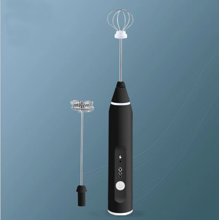 
Promo portable coffee tool electric mini milk frother hand mixer 