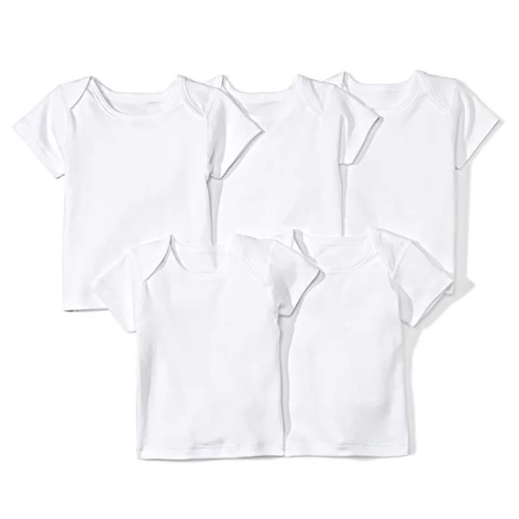 
Wholesale High Quality Blank Baby T-shirts Baby Girl T Shirt 