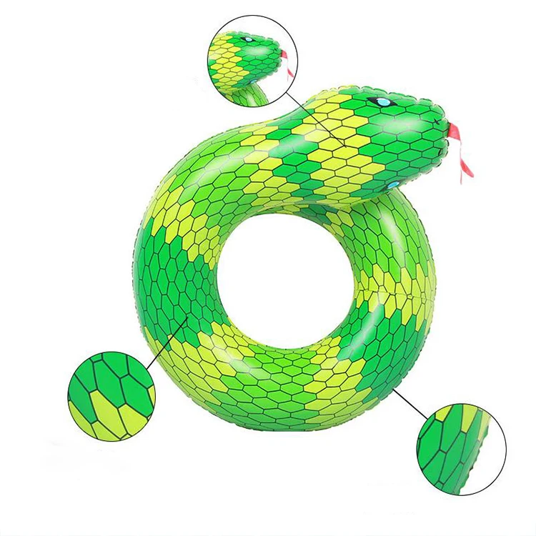 

New swimming articles animal snake shape special inflatable armpit ring, Picture color