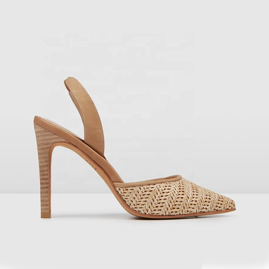 

Nights out summer shoes slingback style sexy stiletto high heel lady shoes