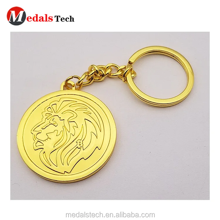 Eco-friendly compass souvenir gifts unique  metal keychain