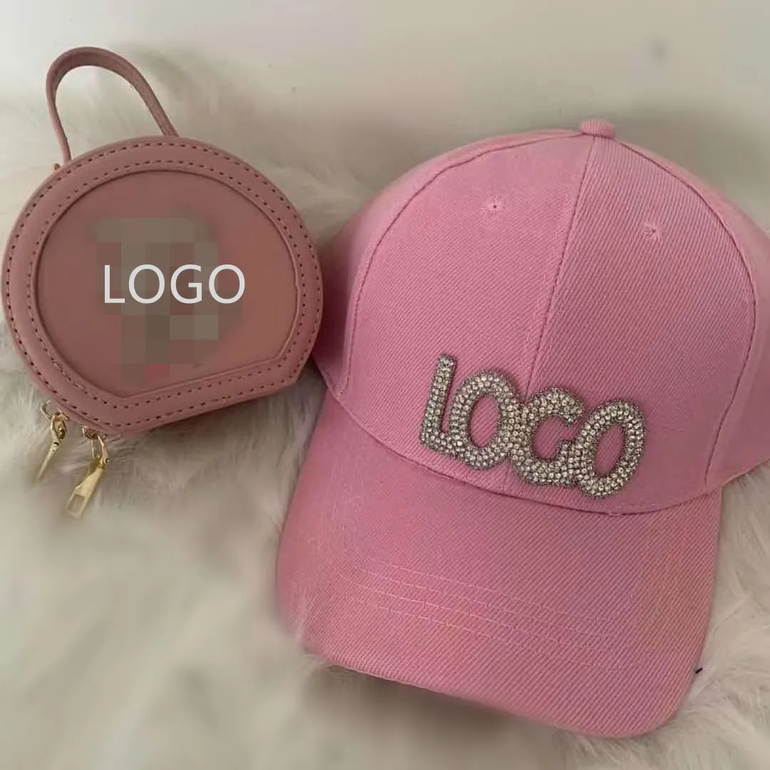 

2021 New Style Shine logo Colorful Women Handbags Ladies Purses Round Bags Hats And Purses Sets Handbags