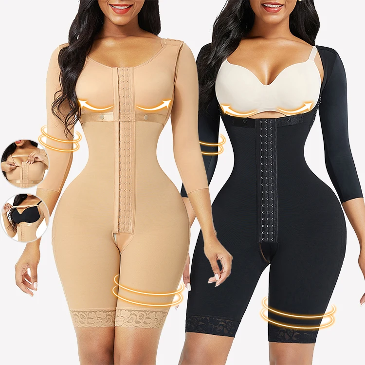 

New Design Adjustable Hooks Plus Size 2021 Shapewear Butt Lifter Tummy Control Full Body Shaper