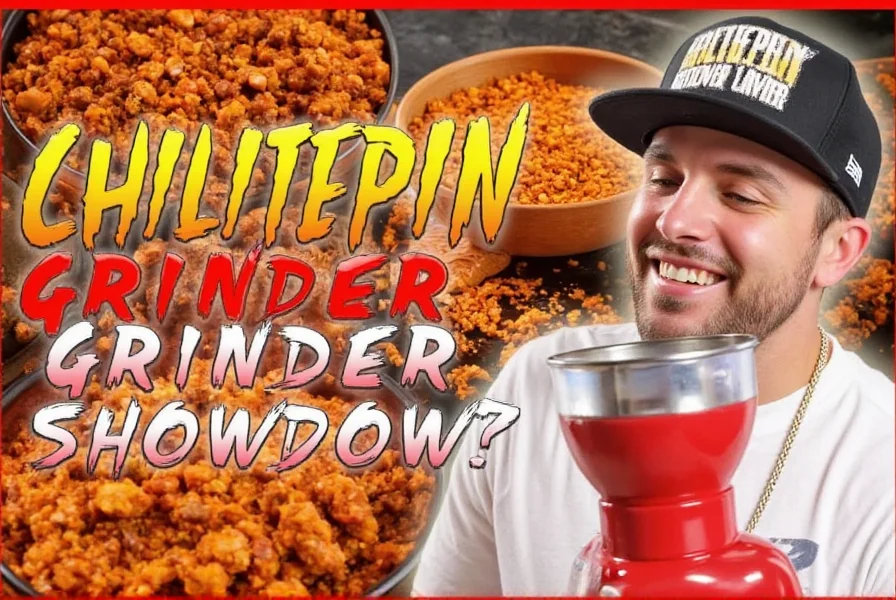 Chiltepin Powder in Bowl