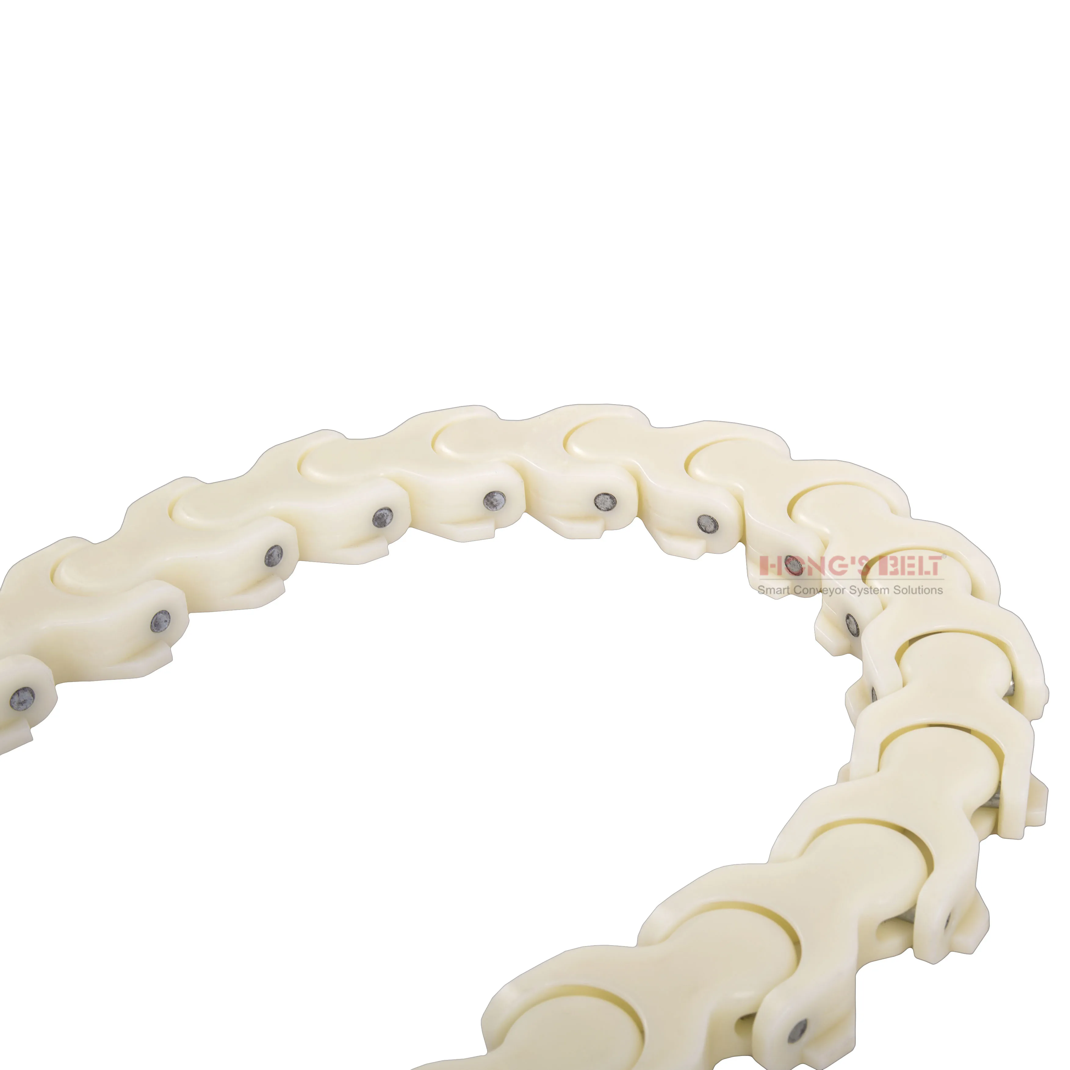 

HONGSBELT Table Top Chains Plastic Sideflex Flat-top Chain
