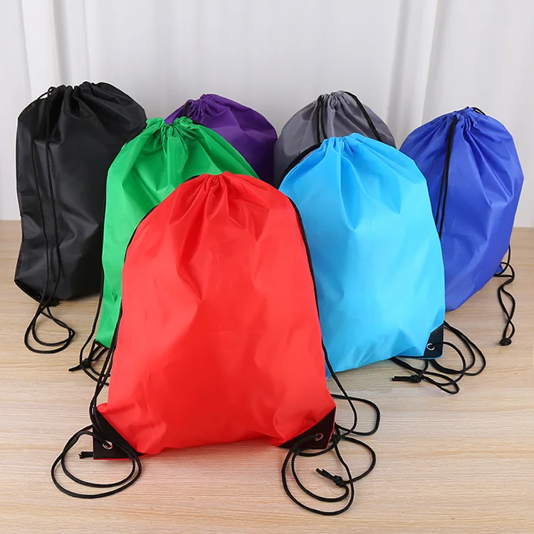 

190T 210D Polyester Fashion Custom Design Promotion Drawstring Bag