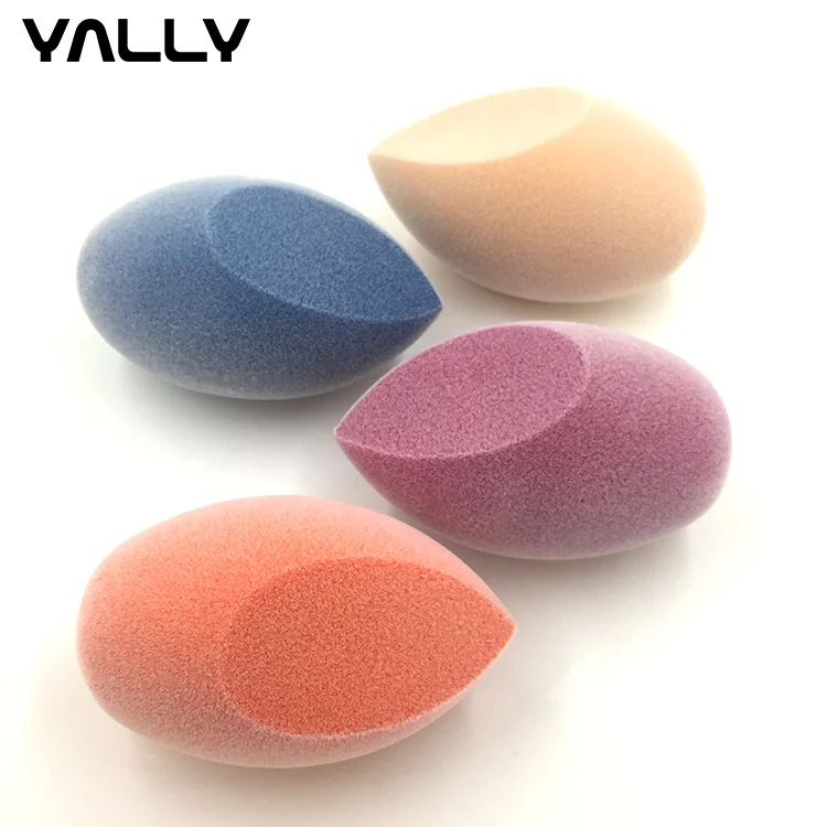 

oem customize hydrophilic polyurethane latex free beauty microfiber face sponge blender for makeup no wastage