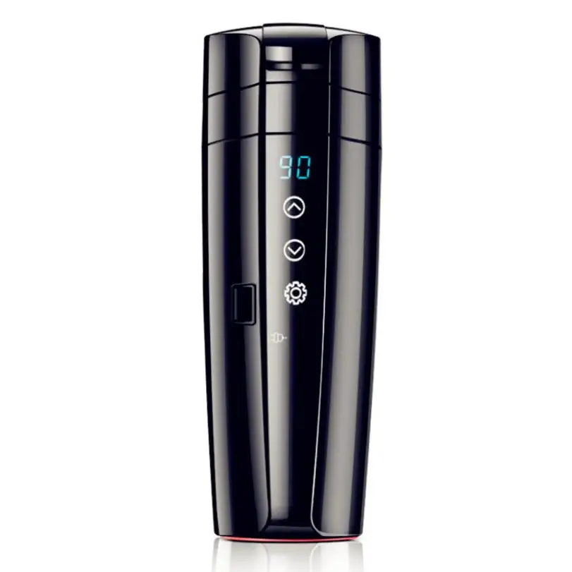 

New Style Smart Car Thermos Cup Car Electric Heating Cup Portable Insulation Cup With Temperature Control, Picture