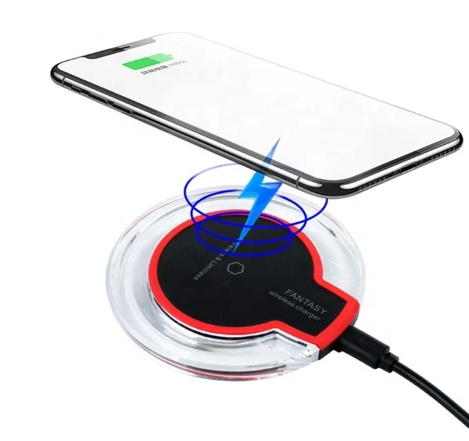 

Wholesale 5W Wireless Fast Phone Charging Pad Qi Wireless Charger, Black, white