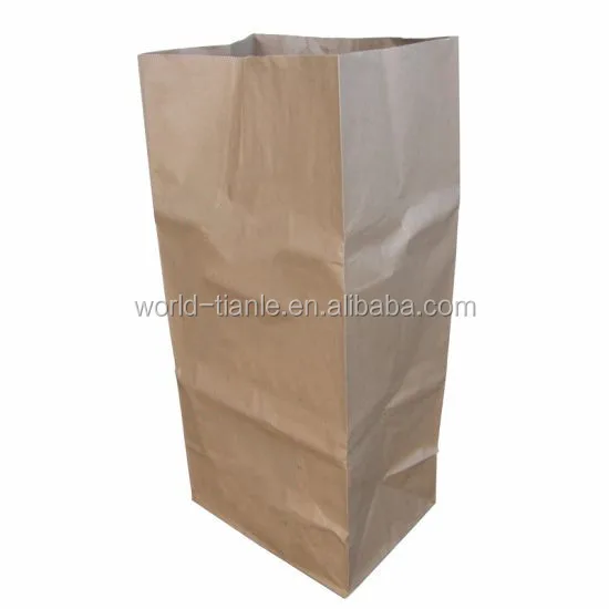 Compostable Paper Lawn And Leaf Bag For Yard Waste With Extra Size