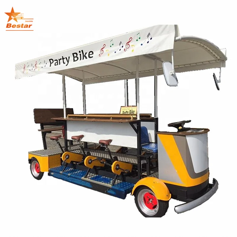 

Manufacture for sale city tour electric with pedal bicycle party pub beer bike