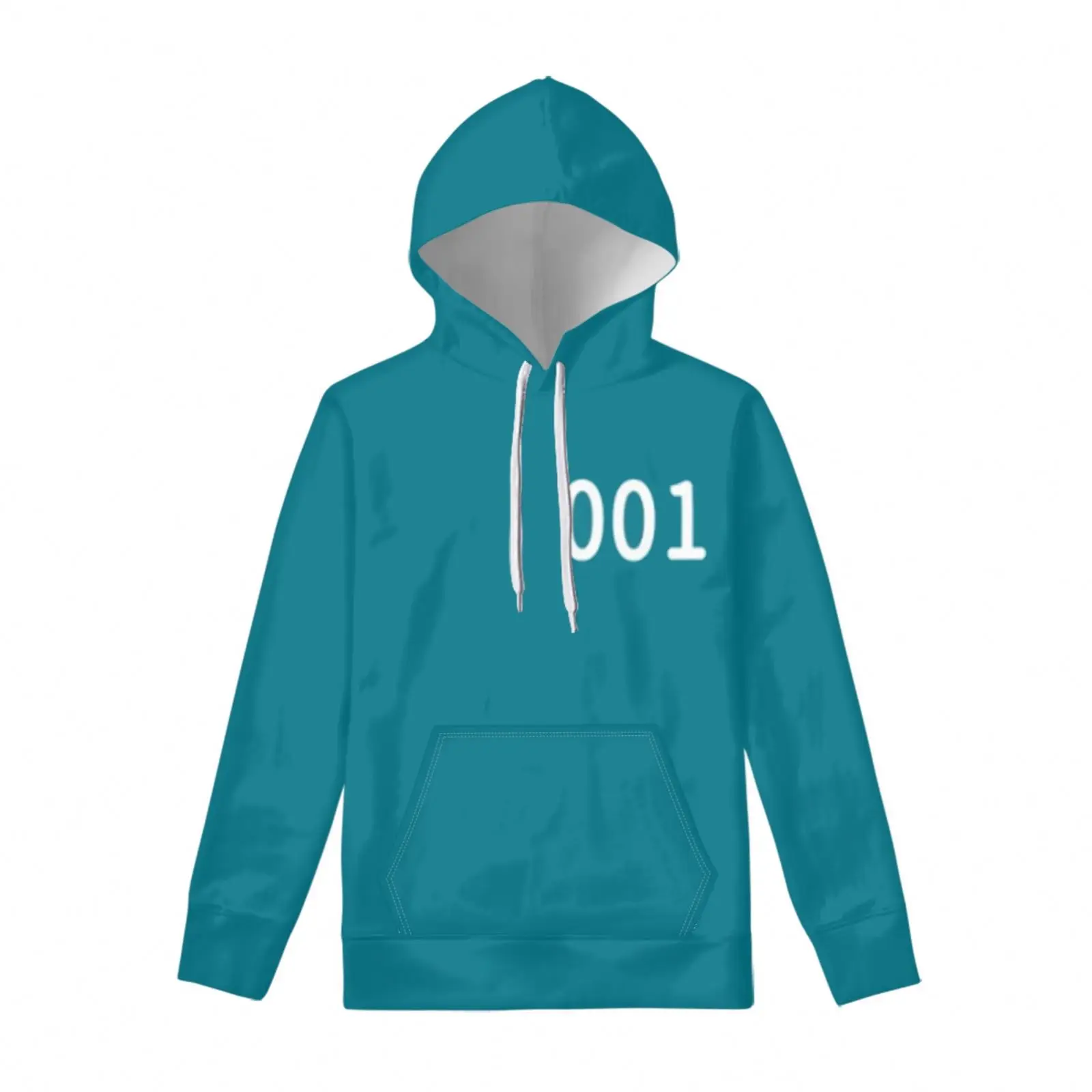 

New Arrival Fashion Cpfm Hoodie Squid Game Custom Sherpa Hoodie, Red