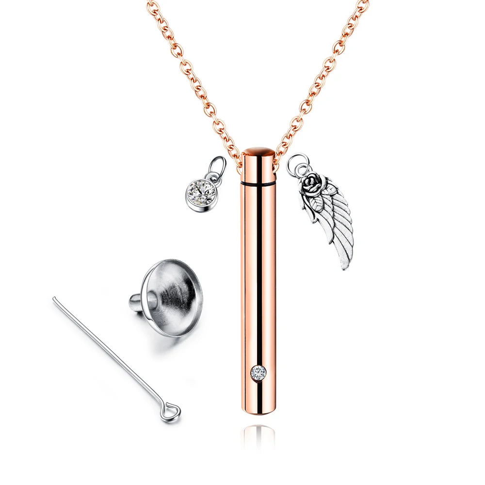 

Stainless Steel Bar Charm Necklace For Women Men Multi functional Gadget Toothpick Key Chain Fashion Shenzhen Jewelry Vendors