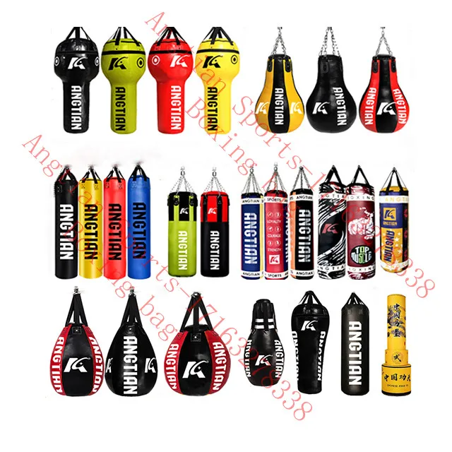 

New style customized high-quality professional boxing bag punching bag for boxing training martial practice boxing heavy bag, Red,blue,black,green,yellow,white,gold,gray