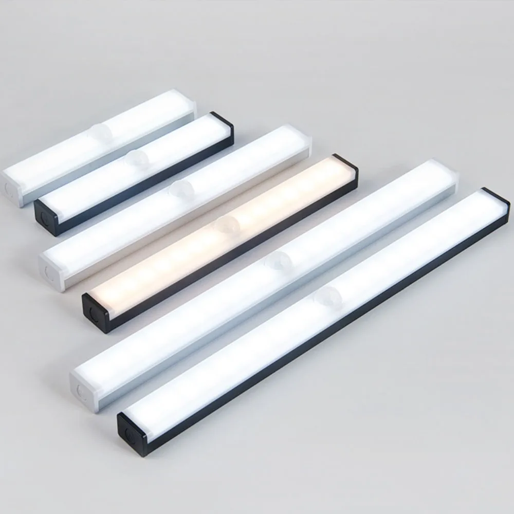 new design 4 Models LED PIR Motion Sensor Cabinet Light Infrared induction led cabinet lamp Wardrobe Lamp Under Cabinet light