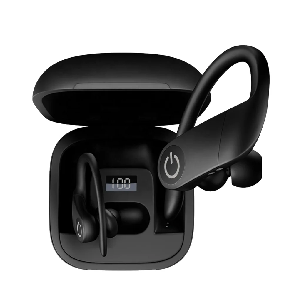 Sport OEM Headphone TWS True Wireless Bluetooths Earphone Bluetooths 5.0 Wireless Earbuds With IPX7 Waterproof