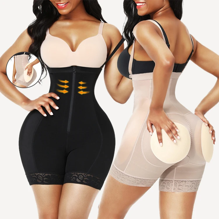 

New Arrival Women Shapewear With Removable Pads Slimming Butt Lifter Shaper Shorts Butt Hip Enhancers Padded Panties