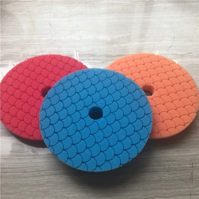 

5inch Auto car polishing sponge auto polishing foam pad, Black blue orange maroon green gray yellow