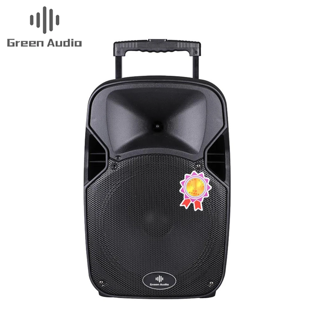 

GAS-131 Portable Rechargeable 12 inch speaker Subwoofer trolley speaker karaoke subwoofer portable BT speaker with wireless mic