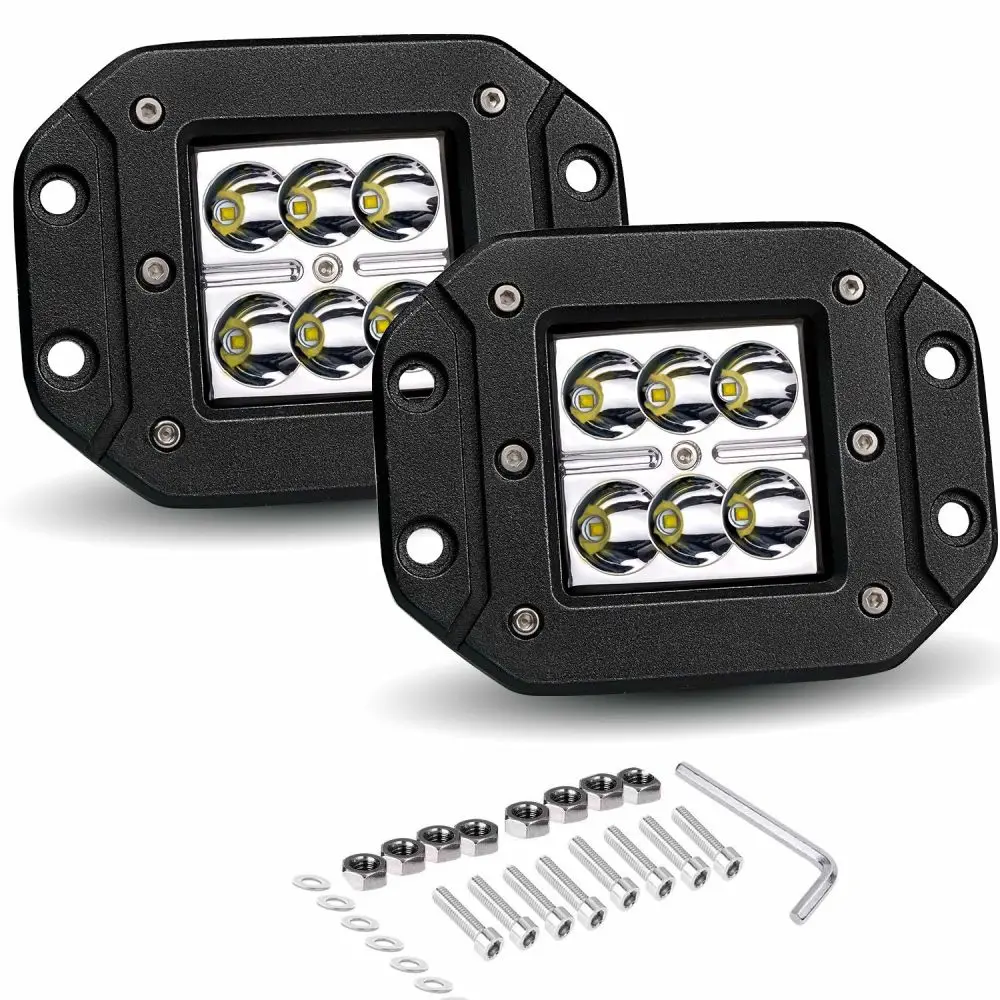 

18W Led Work Light Driving Lights Led Light Bar Off Road Truck