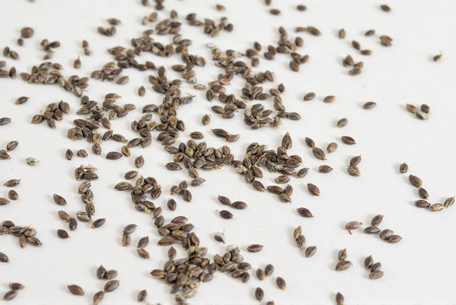 Black nigella seeds in a wooden spoon