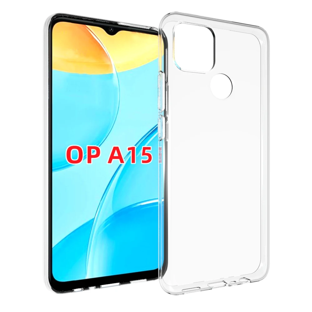 

hot selling phone case for oppo a15 factory price phone case for oppo a15 clear case for oppo a15, Colors optional