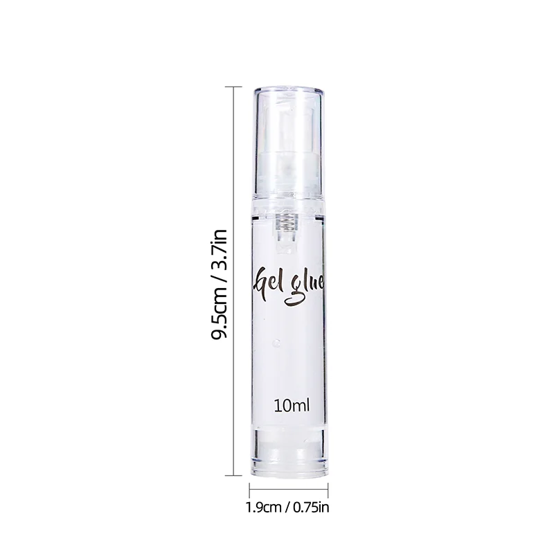 

2021 Hot Selling makeup Grade Glitter Glue, Transparent