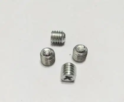 
Stainless Steel 304 Cross Slotted Set Screw With Flat Point , GB/DIN non-standard custom all size set screws 