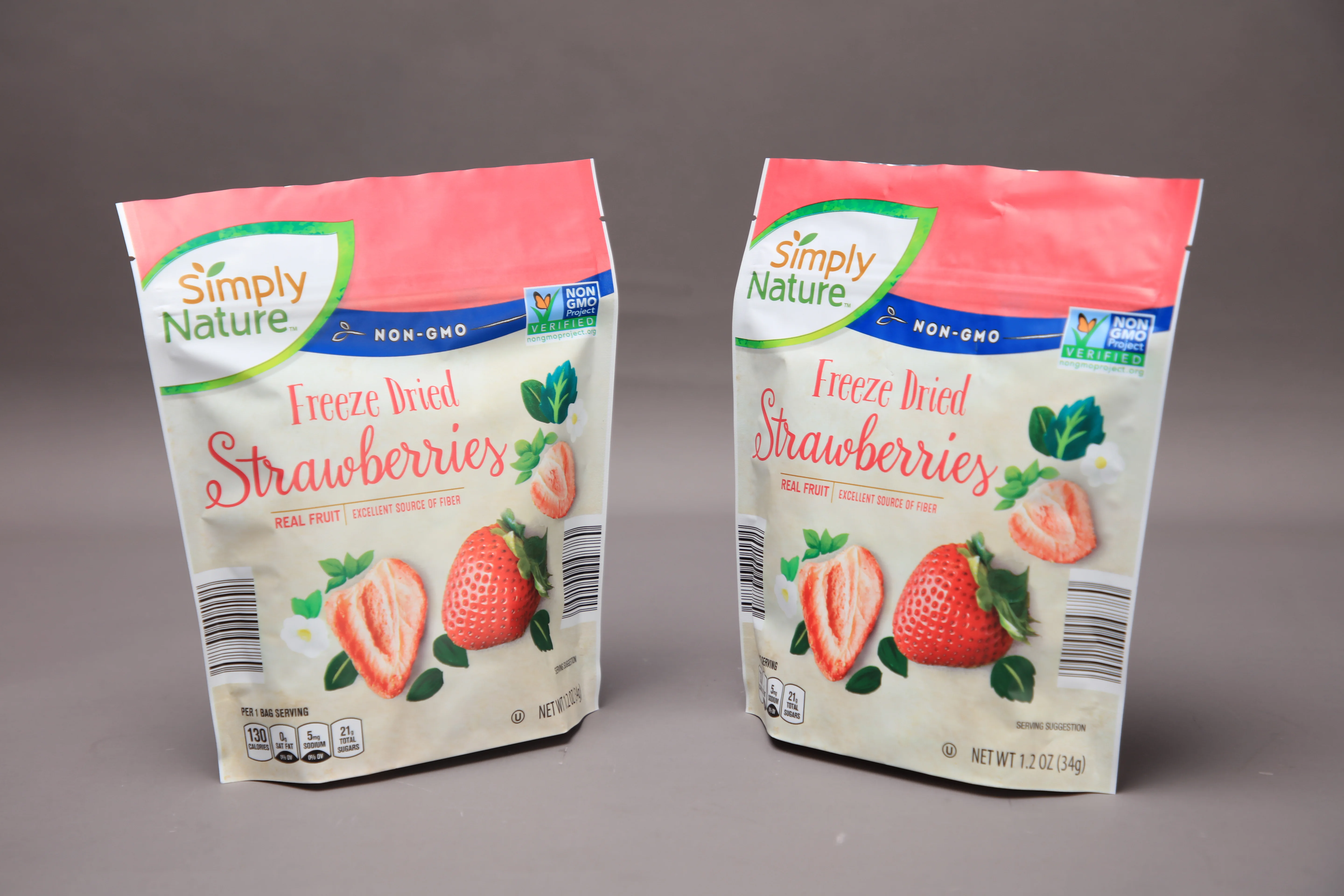 定制食品包装铝箔水果保护袋芒果拉链口袋