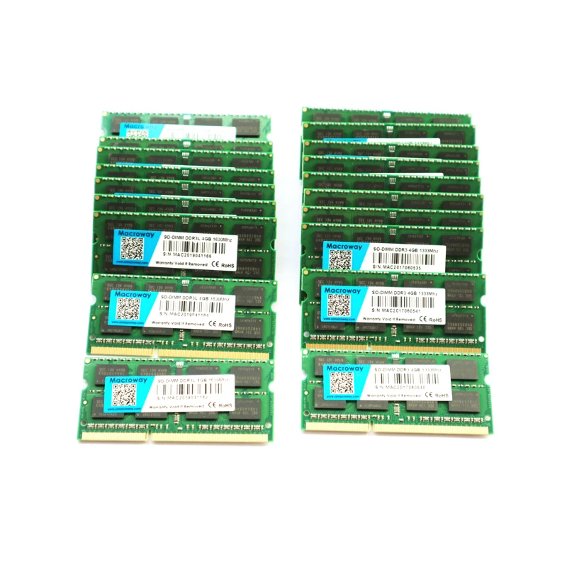 

computer components from china 8gb ram 1600 sodimm ddr3