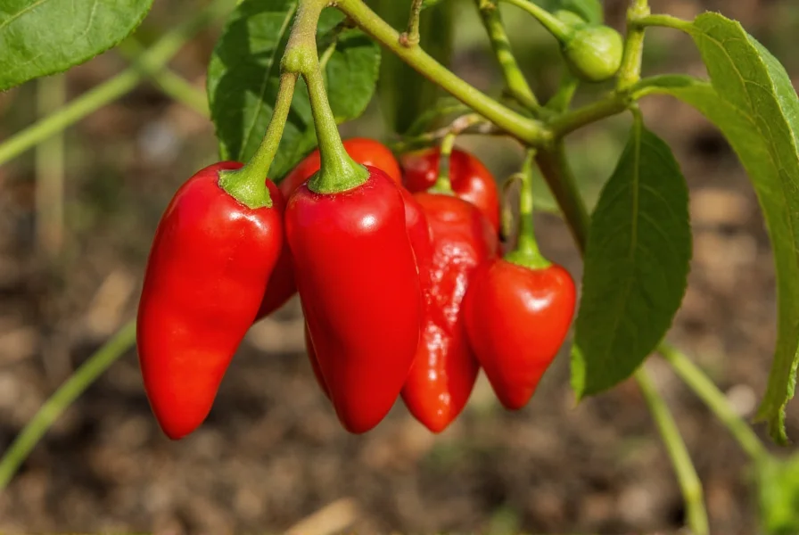 Fresno Chili Pepper Scoville Rating: 2,500-10,000 SHU