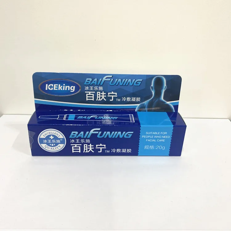 

Baifening Cool And Relieve Itching Cold Compress Gel Long-Acting Antibacterial 20g Cold compress gel ointment, Photo color