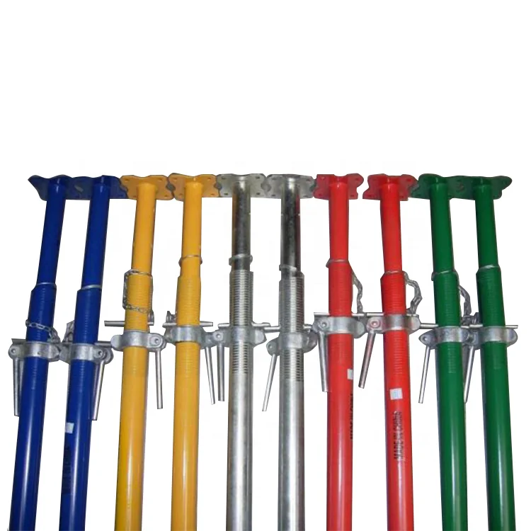 
steel telescopic support pole subway steel props middle east pipe support steel prop 