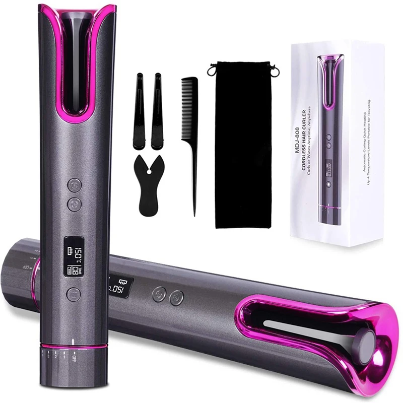 

Rotating Heating Ceramic Automatic Wireless Hair Curler