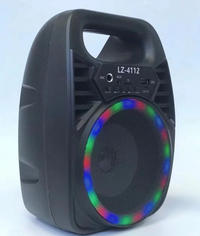 

Usb Wired Computer Speakers Colorful Lighting Effect Rgb Speaker Computer Audio For Pc Laptop Desktop Speakers