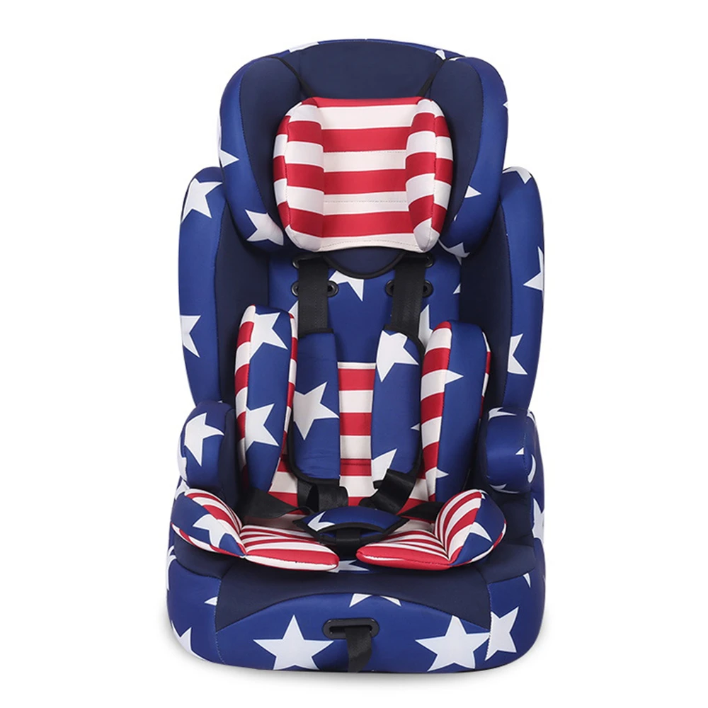 All-in-One Car Baby Seat Infant Convertible and Booster Baby Car Seat Angled for Comfort and Safety