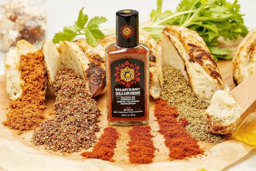 Top 5 MSG-free seasoning jars arranged neatly