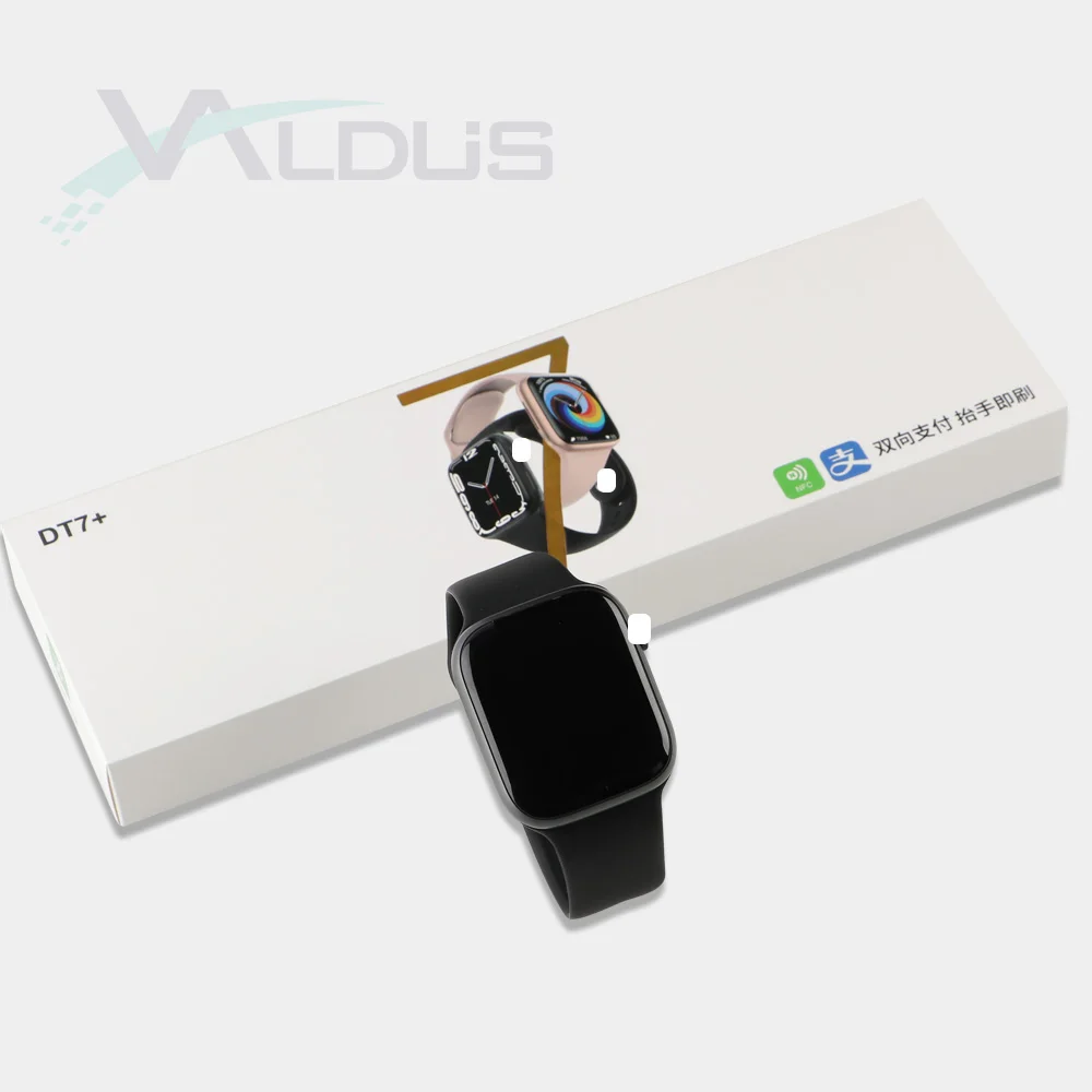 

2022 New Original Iwo Dt7 + Smartwatch Bracelet Ip67 Waterproof Heart Rate Monitor Reloj Inteligente Series 7 Smart Watch