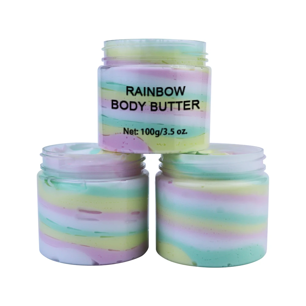 

Effectively Anti-oxidation Raw Shea Care Body Butter Natural, Rainbow