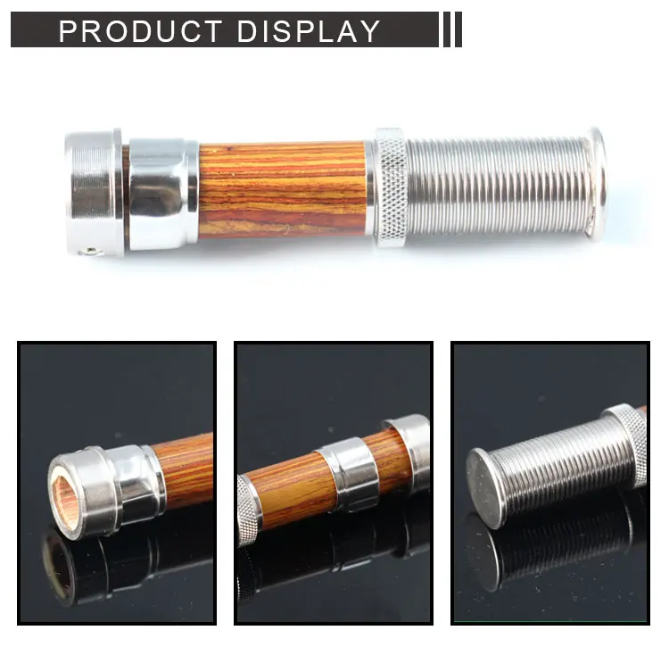 Selco Classic Design Nature Fly Rod Reel Seat With Wood Insert Reel