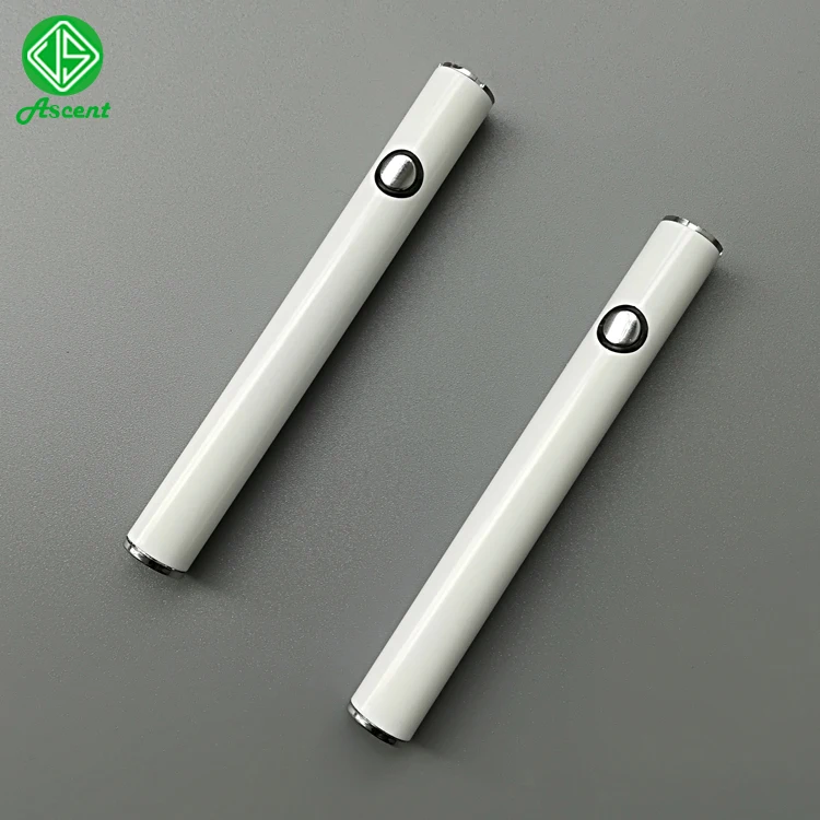
2019 best selling Ascent cbd battery vape preheating battery 510 thread match with all ceramic cartridge 