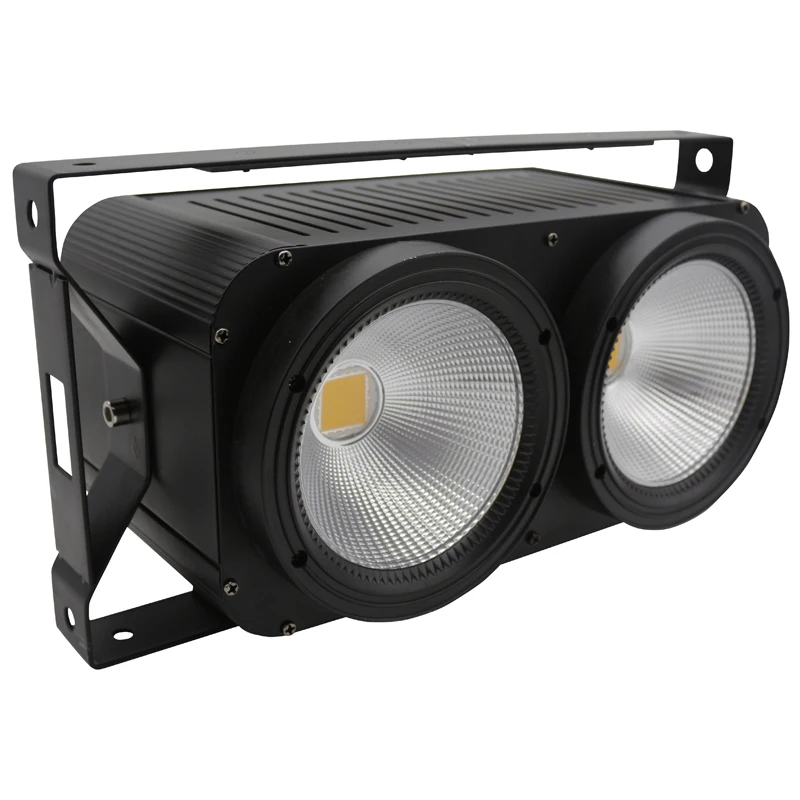 super brightness 2pcs 200w rgbw 4in1 cob leds blinder light